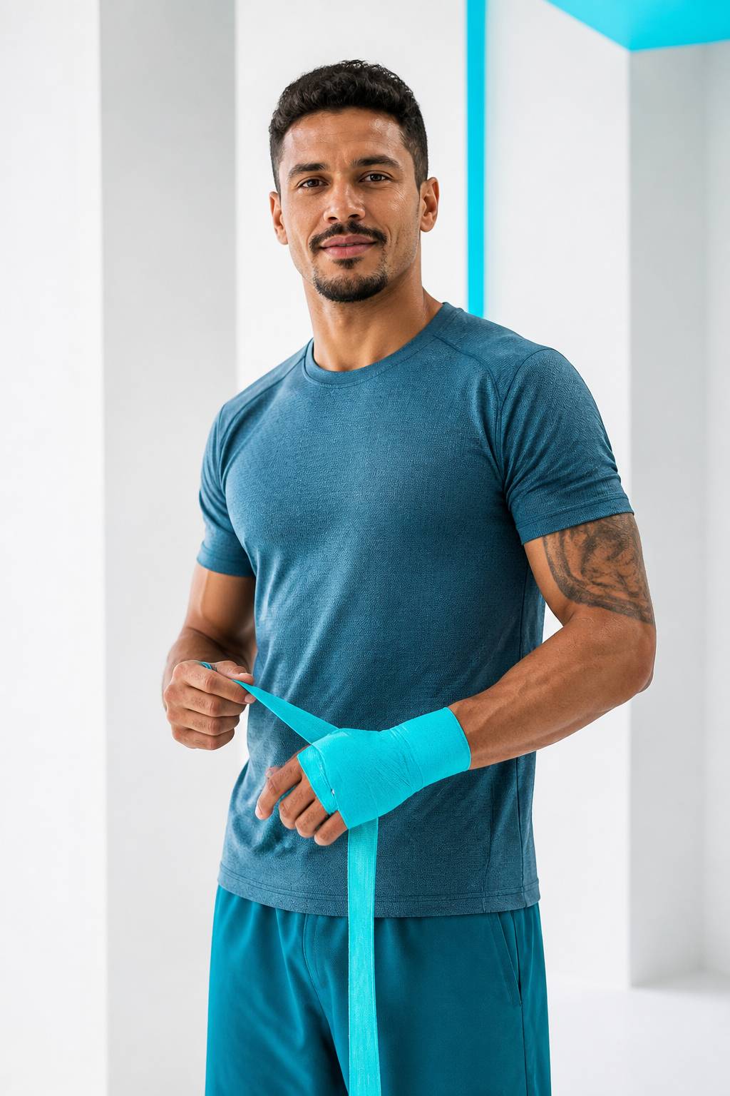 Atleta representando a opção Homem
